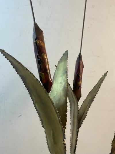 Silas Seandel BRUTALIST CAT TAIL SCULPTURE