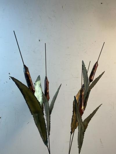 Silas Seandel BRUTALIST CAT TAIL SCULPTURE