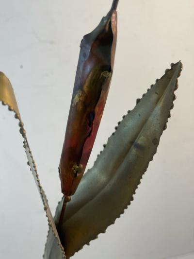 Silas Seandel BRUTALIST CAT TAIL SCULPTURE