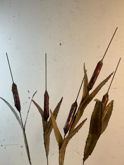 Silas Seandel BRUTALIST CAT TAIL SCULPTURE