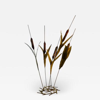Silas Seandel BRUTALIST CAT TAIL SCULPTURE