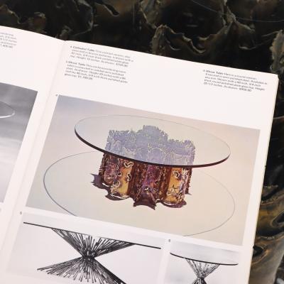 Silas Seandel Brutalist Coffee Table in the Cathedral form by Silas Seandel New York 