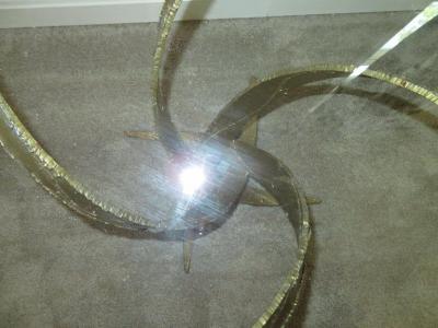 Silas Seandel Exceptional Pair of Brutalist Side End Tables by Silas Seandel Midcentury