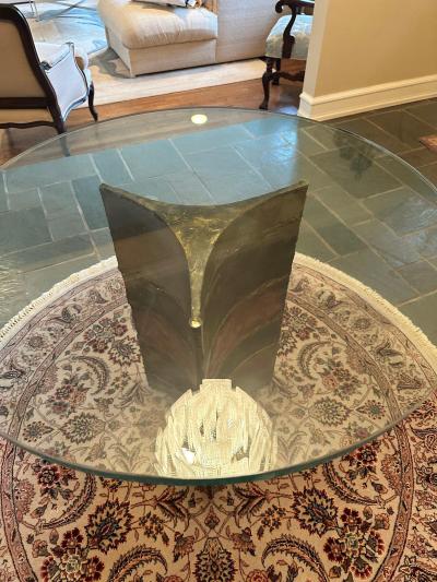 Silas Seandel Fabulous Silas Seandel Petite Round Pedestal Dining Table Mid Century Modern
