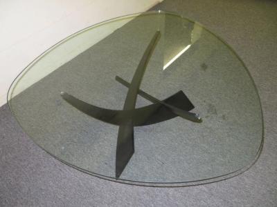 Silas Seandel Gorgeous Abstract Iron Silas Seandel Style Coffee Table Mid Century Modern
