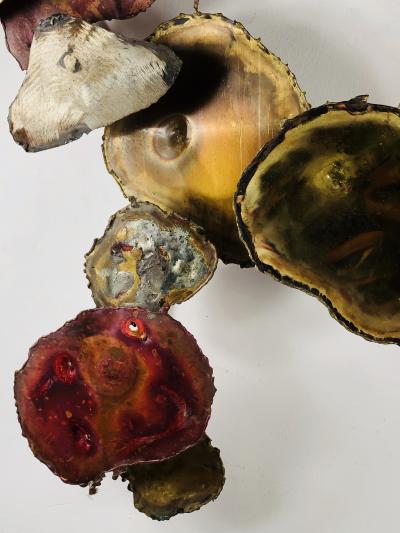 Silas Seandel MONUMENTAL SILAS SEANDEL SUN DROPS WALL SCULPTURE