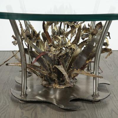 Silas Seandel Midcentury Brutalist Handcrafted Sculptural Cocktail Table by Silas Seandel