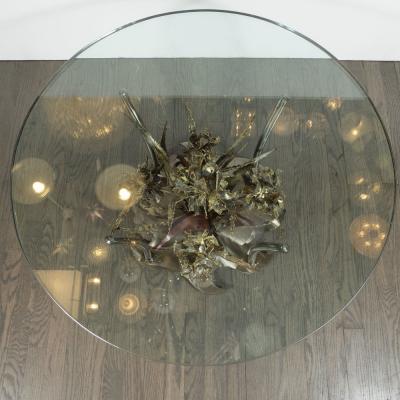 Silas Seandel Midcentury Brutalist Handcrafted Sculptural Cocktail Table by Silas Seandel