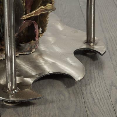 Silas Seandel Midcentury Brutalist Handcrafted Sculptural Cocktail Table by Silas Seandel
