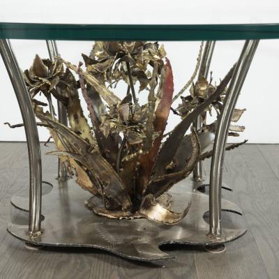 Silas Seandel Midcentury Brutalist Handcrafted Sculptural Cocktail Table by Silas Seandel