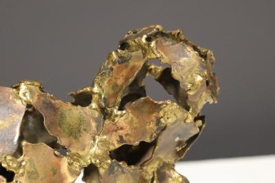 Silas Seandel Silas Seandel Brutalist Bird Sculpture Signed