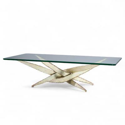 Silas Seandel Silas Seandel Brutalist Mid Century Coffee Table