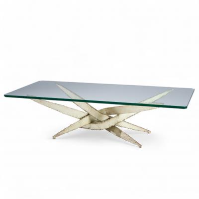 Silas Seandel Silas Seandel Brutalist Mid Century Coffee Table