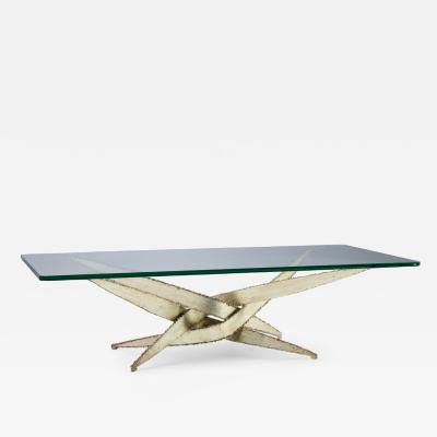 Silas Seandel Silas Seandel Brutalist Mid Century Coffee Table