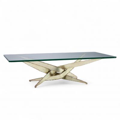 Silas Seandel Silas Seandel Brutalist Mid Century Coffee Table