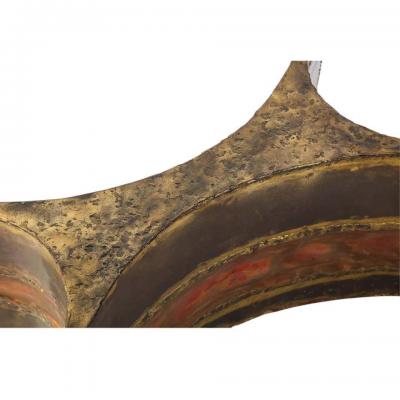 Silas Seandel Silas Seandel Coffee Table Bronze Brass Copper Glass