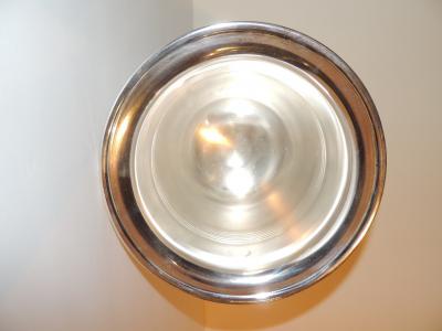 Silver Art Deco Double Champagne Cooler