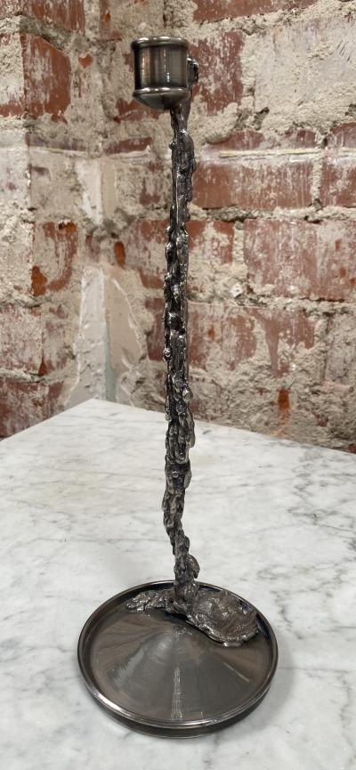 Silver Candle holder Italy 1950