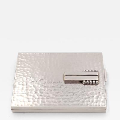 Silver Card Case by Despr s France circa 1930