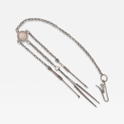 Silver Coin Opium Tool Set