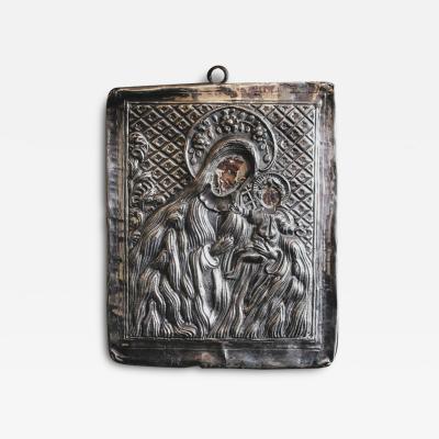 Silver Covered Icon