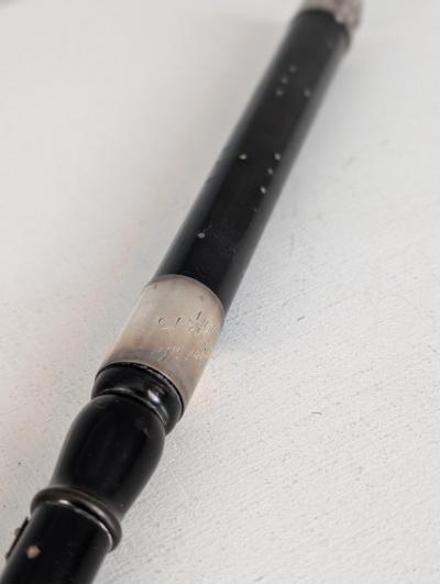 Silver Ebony Conductor Baton Arvi Kallio Lahti Finland c 1913