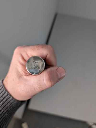 Silver Ebony Conductor Baton Arvi Kallio Lahti Finland c 1913