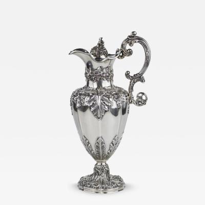 Silver Jug Henry Wilkinson Co England Sheffield 1852