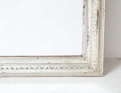 Silver Louis Philippe Mirror