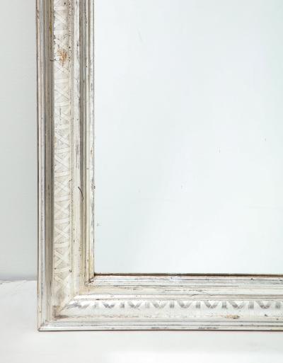 Silver Louis Philippe Mirror