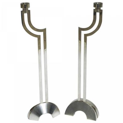 Silver Plate Candle Sticks