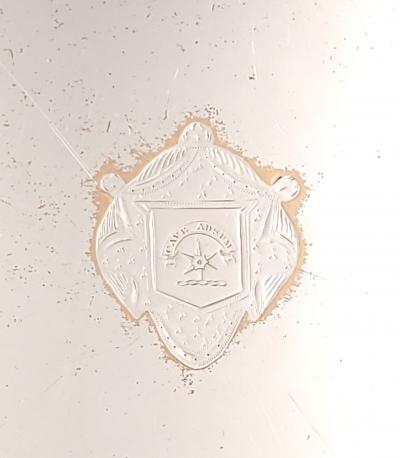 Silver Plate English Salver in Georgian Style circa 1900