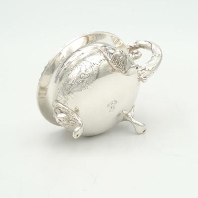 Silver Plate Mustard Pot England circa 1940