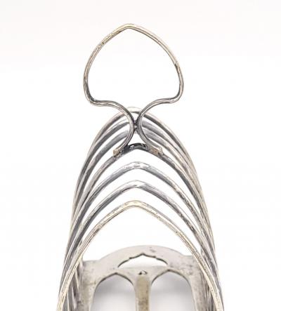 Silver Plate Toast Rack England circa 1900