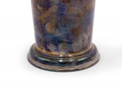 Silver Plated Tankard with Boar Tusk Handle