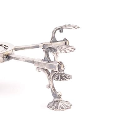 Silver Warming Stand England 19th century