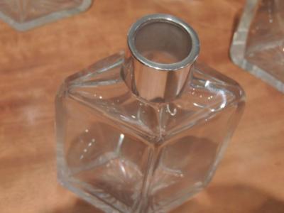 Silver and Glass Swingout Tantalus