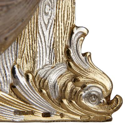 Silver and silver gilt nef sailing ship