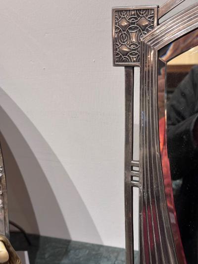 Silverplate Art Deco Art Nouveau WMF Table Mirror