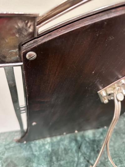 Silverplate Art Deco Art Nouveau WMF Table Mirror