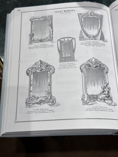 Silverplate Art Deco Art Nouveau WMF Table Mirror