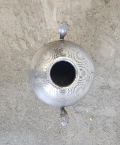 Silvia Stave Sylvia Stave Pewter Vase Sweden 1930s