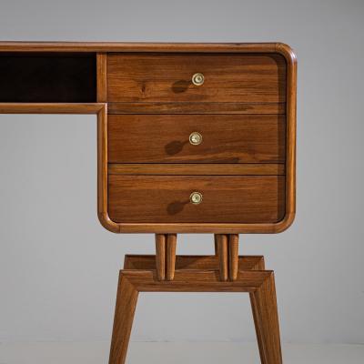 Silvio Cavatorta Desk Attributed to Silvio Cavatorta Italian Manufacture