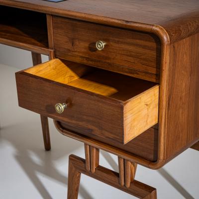 Silvio Cavatorta Desk Attributed to Silvio Cavatorta Italian Manufacture