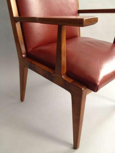 Silvio Cavatorta Individual or Set of Seven Armchairs by Silvio Cavatorta