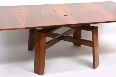 Silvio Coppola Silvio Coppola Mid Century Italian Modern Extension Dining Table