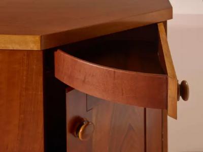 Silvio Coppola Silvio Coppola walnut sideboard by Bernini Italy 1960s