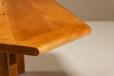 Silvio Coppola Triangular Italian Dining Table by Silvio Coppola for Montina Italy 1970s