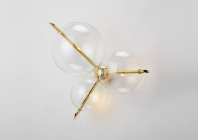 Silvio Mondino LUNE THREE LIGHT FIXTURE