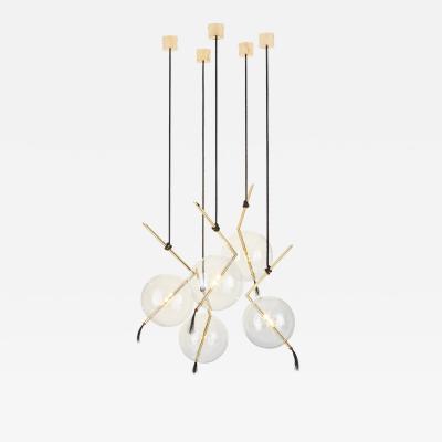 Silvio Mondino NUVOLA FIVE LIGHT CHANDELIER